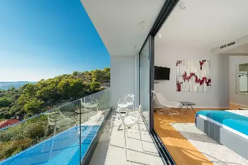 Contemporary Villa with Infinity Pool in Hvar