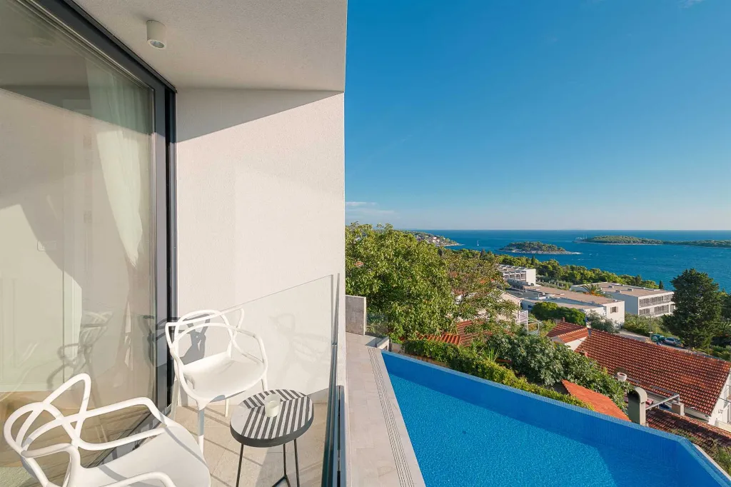 Contemporary Villa with Infinity Pool in Hvar