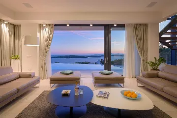 Contemporary Villa with Infinity Pool in Hvar