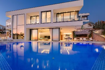 Contemporary Villa with Infinity Pool in Hvar