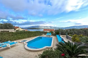 Spacious Seaside Villa with Pool in Lumbarda