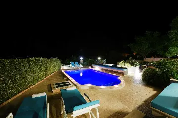 Spacious Seaside Villa with Pool in Lumbarda