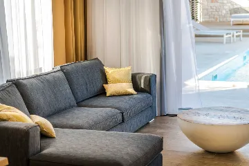 Seaside Villa with Heated Pool in Prižba