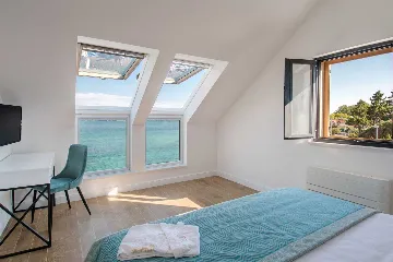 Seaside Villa with Heated Pool in Prižba