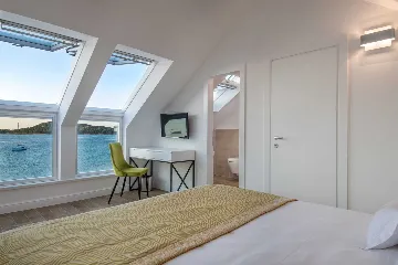 Seaside Villa with Heated Pool in Prižba