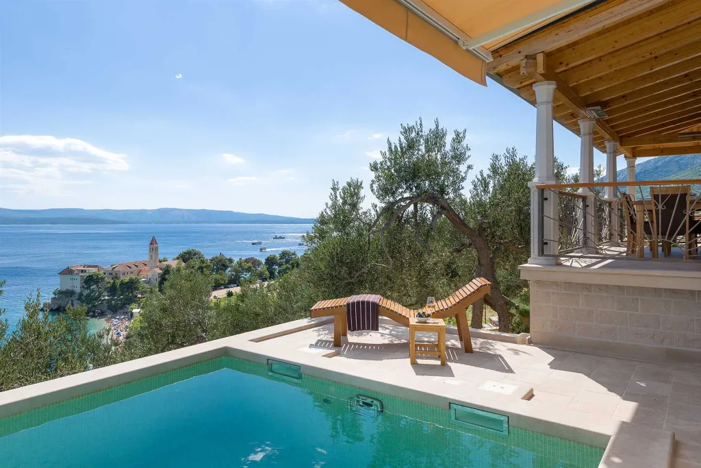 Modern Villa with Pool and Sauna in Bol