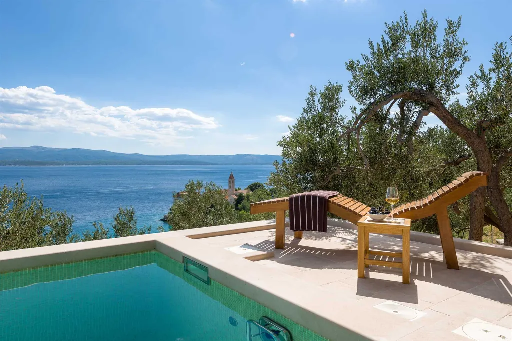 Modern Villa with Pool and Sauna in Bol
