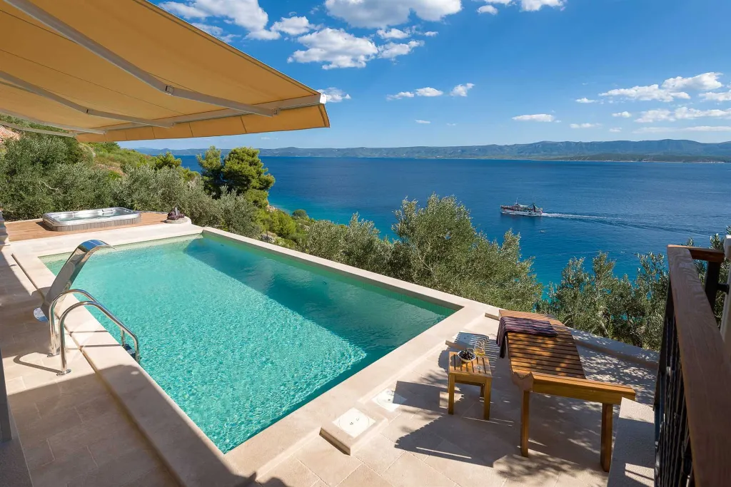 Modern Villa with Pool and Sauna in Bol