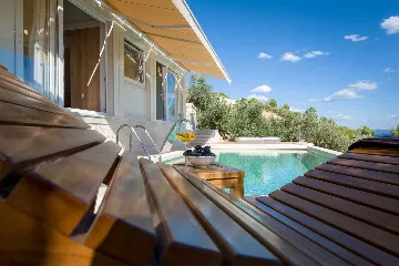 Modern Villa with Pool and Sauna in Bol