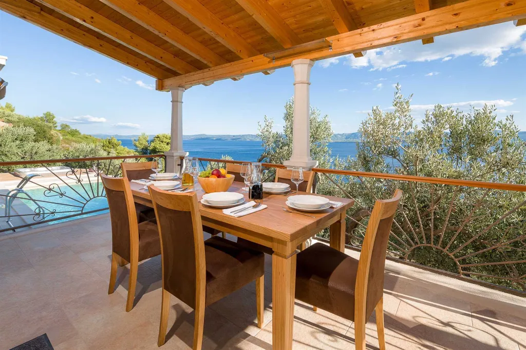 Modern Villa with Pool and Sauna in Bol