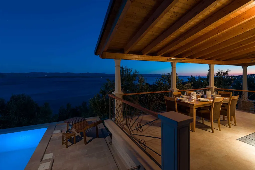 Modern Villa with Pool and Sauna in Bol