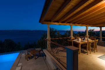 Modern Villa with Pool and Sauna in Bol