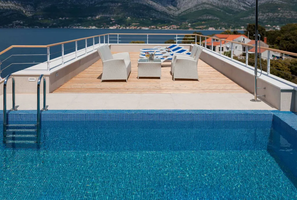 Modern Seaside Villa with Pool Žrnovo