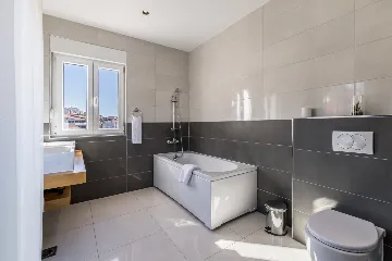 Seaside Villa Retreat with Pool in Marina