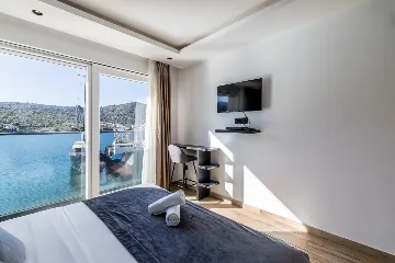 Seaside Villa Retreat with Pool in Marina