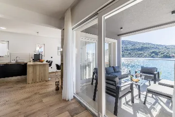 Seaside Villa Retreat with Pool in Marina