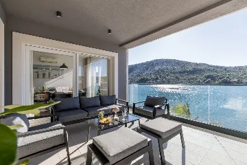 Seaside Villa Retreat with Pool in Marina