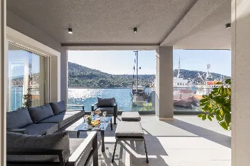 Seaside Villa Retreat with Pool in Marina