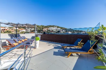 Seaside Villa Retreat with Pool in Marina