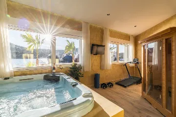 Seaside Villa Retreat with Pool in Marina