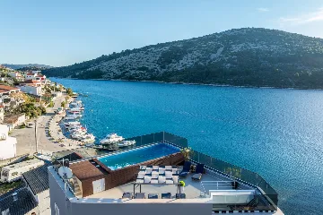 Seaside Villa Retreat with Pool in Marina