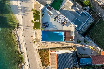 Seaside Villa Retreat with Pool in Marina