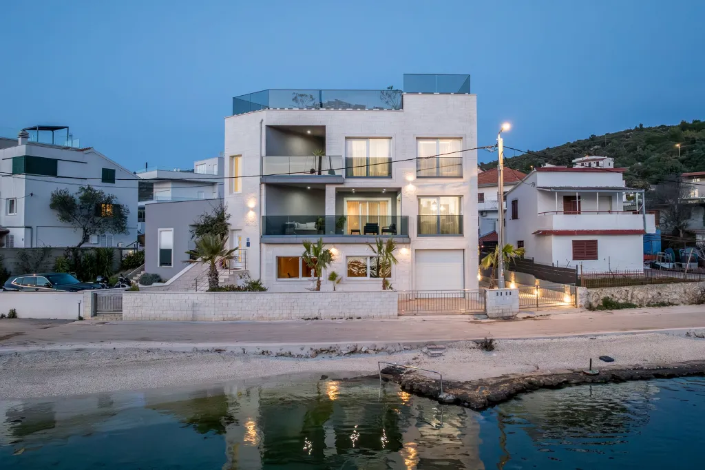 Seaside Villa Retreat with Pool in Marina