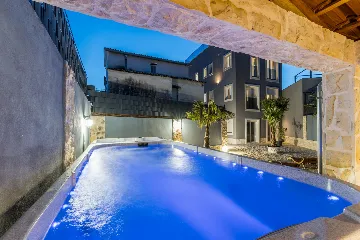 Seaside Villa Retreat with Pool in Marina