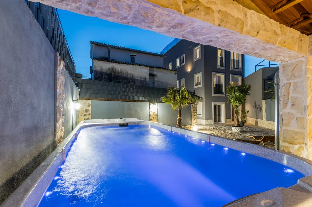 Seaside Villa Retreat with Pool in Marina