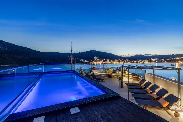 Seaside Villa Retreat with Pool in Marina