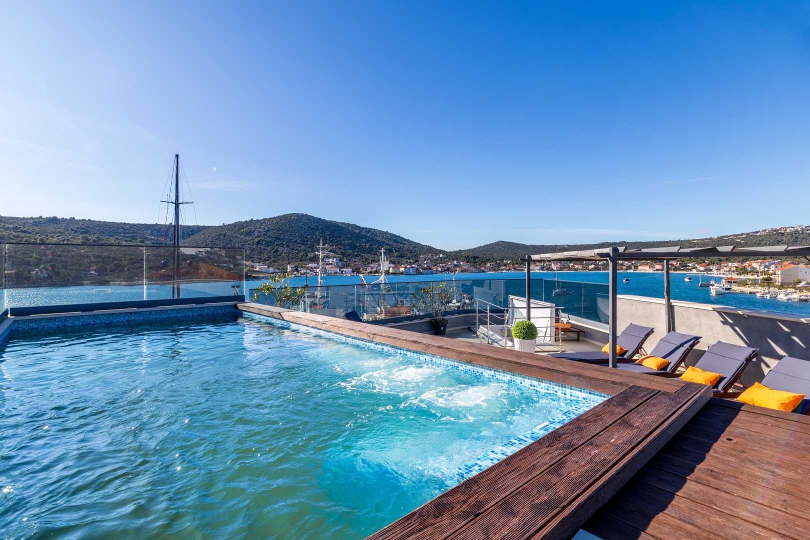 Image of Beachfront Villa Seashell with Pool