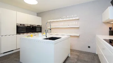 Contemporary Seafront Villa with Heated Pool in Okrug Gornji