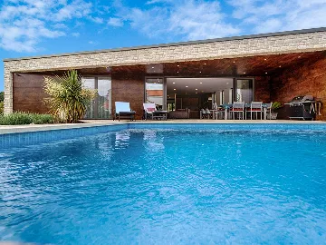 Modern Villa with Pool and Mooring in Korčula