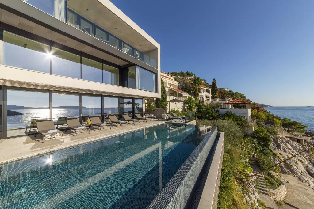 Seafront Serenity Villa with Infinity Pool, Štikovica