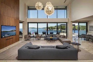 Seafront Serenity Villa with Infinity Pool, Štikovica