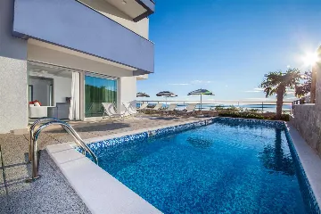 Contemporary Villa Retreat With Heated Pool, Makarska