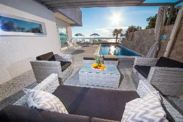 Contemporary Villa Retreat With Heated Pool, Makarska