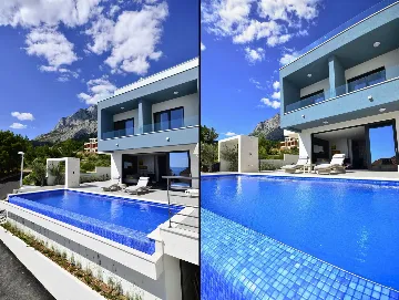 Modern 4-Bedroom Villa with Heated Pool in Makarska