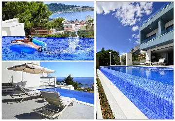 Modern 4-Bedroom Villa with Heated Pool in Makarska