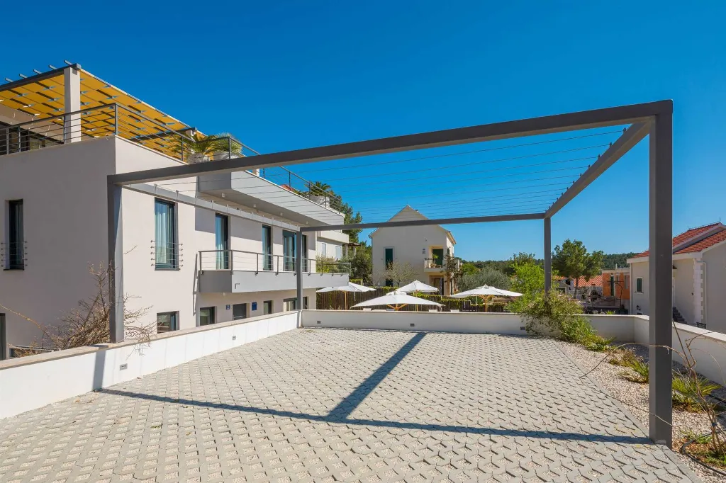 Modern Seaside Villa with Heated Pool in Milna