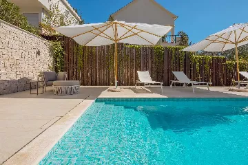 Modern Seaside Villa with Heated Pool in Milna