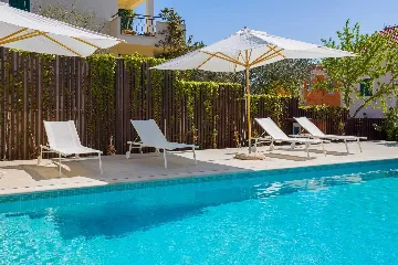 Modern Seaside Villa with Heated Pool in Milna