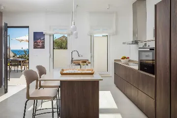 Modern Seaside Villa with Heated Pool in Milna