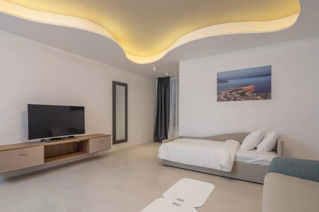 Modern Seaside Villa with Heated Pool in Milna