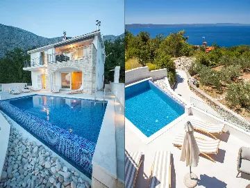 Contemporary Villa with Heated Pool in Makarska