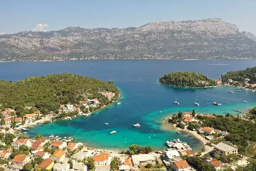 Modern Island Villa with Infinity Pool, Korčula