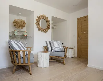 Modern Island Villa with Infinity Pool, Korčula