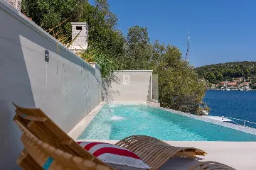 Modern Island Villa with Infinity Pool, Korčula