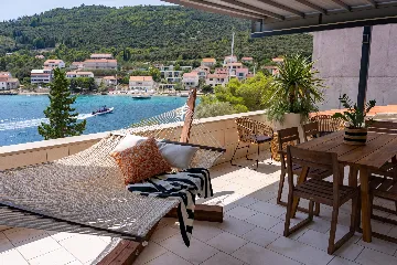 Modern Island Villa with Infinity Pool, Korčula