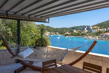 Modern Island Villa with Infinity Pool, Korčula